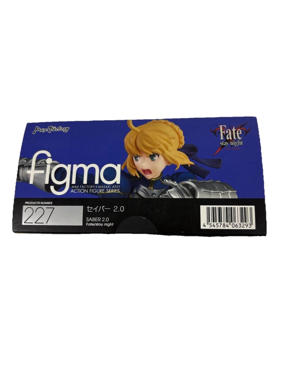 Figma 227 Fate/Stay Night Saber 2.0 Action Figure Max Factory NEW