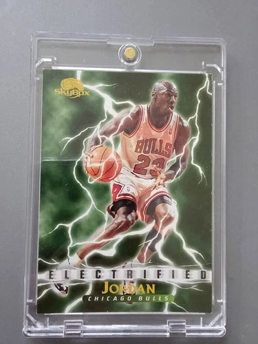 1995-96 Skybox Premium Michael Jordan Electrified #278 Chicago Bulls NBA Card