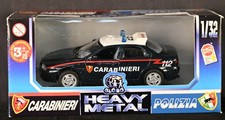 Alfa Romeo 156 Carabinieri Italian Police 1:32 Diecast GLOBO Heavy Metal in box