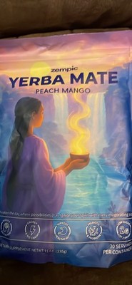 yerba mate peach mango dietary supplement