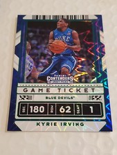 2020 Panini Contenders Draft Picks Kyrie Irving #11 Green Explosion - Duke - NBA