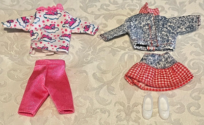 Vintage 1995 Stacie Cute 'N Cool Fashion Doll Outfits 68135-91