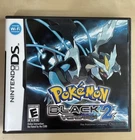 Pokémon Black Version 2 (Nintendo DS, 2012) Video Game CIB w/ Manual Authentic