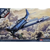 Usn SBD-2 Midway Kit 1:48 Academy Kit Aerei -D- Neues Modell