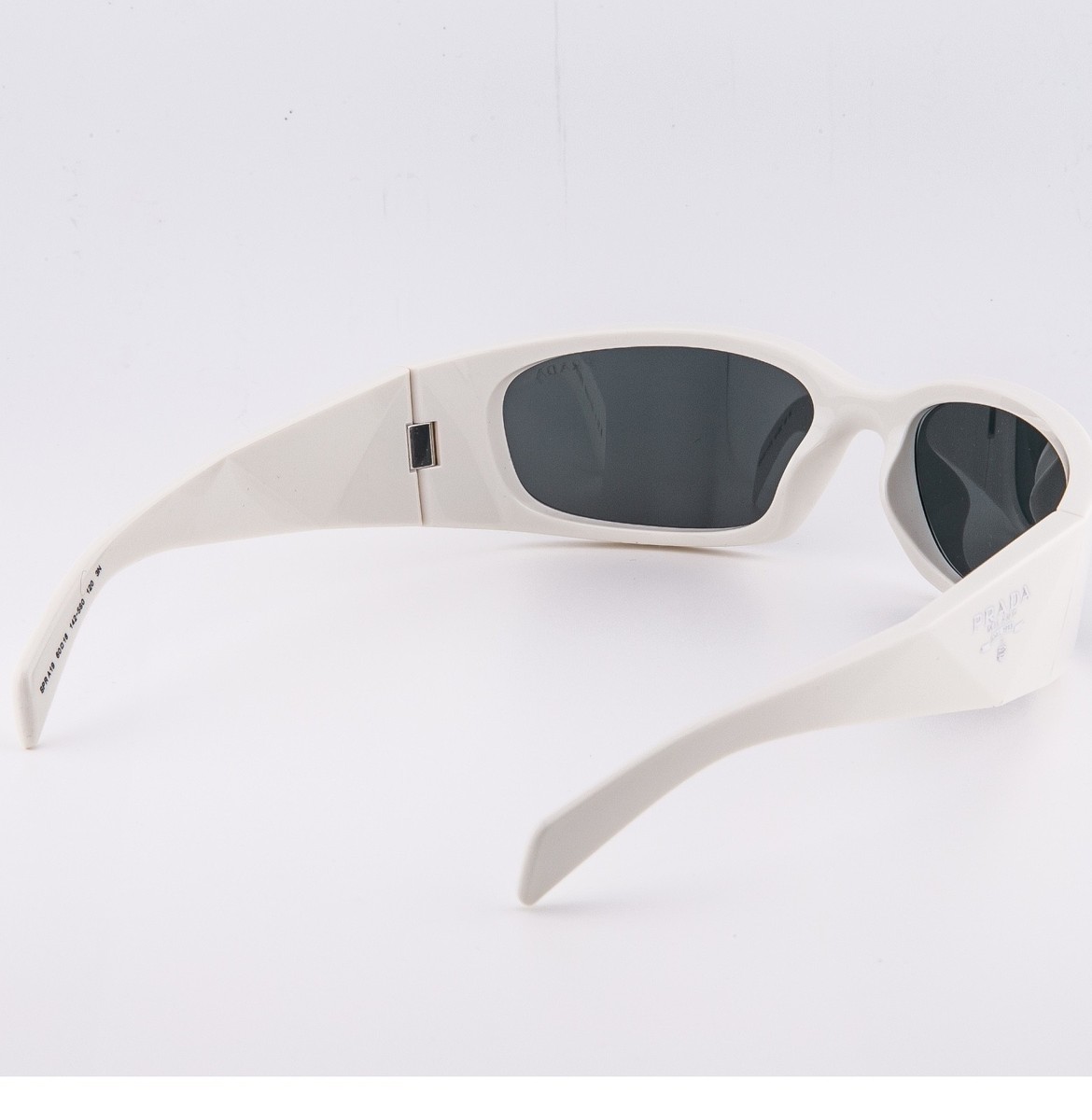 PRADA SYMBOLE White Wrap Triangle PRA19S A19 Unisex Fashion
