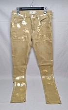 Hudson Mens Skinny Jeans Zack Size 32x36