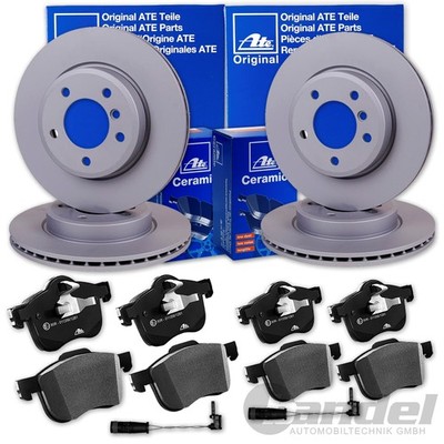 ATE BREMSSCHEIBEN + CERAMIC BELÄGE VORNE + HINTEN passend für MERCEDES GLK X204