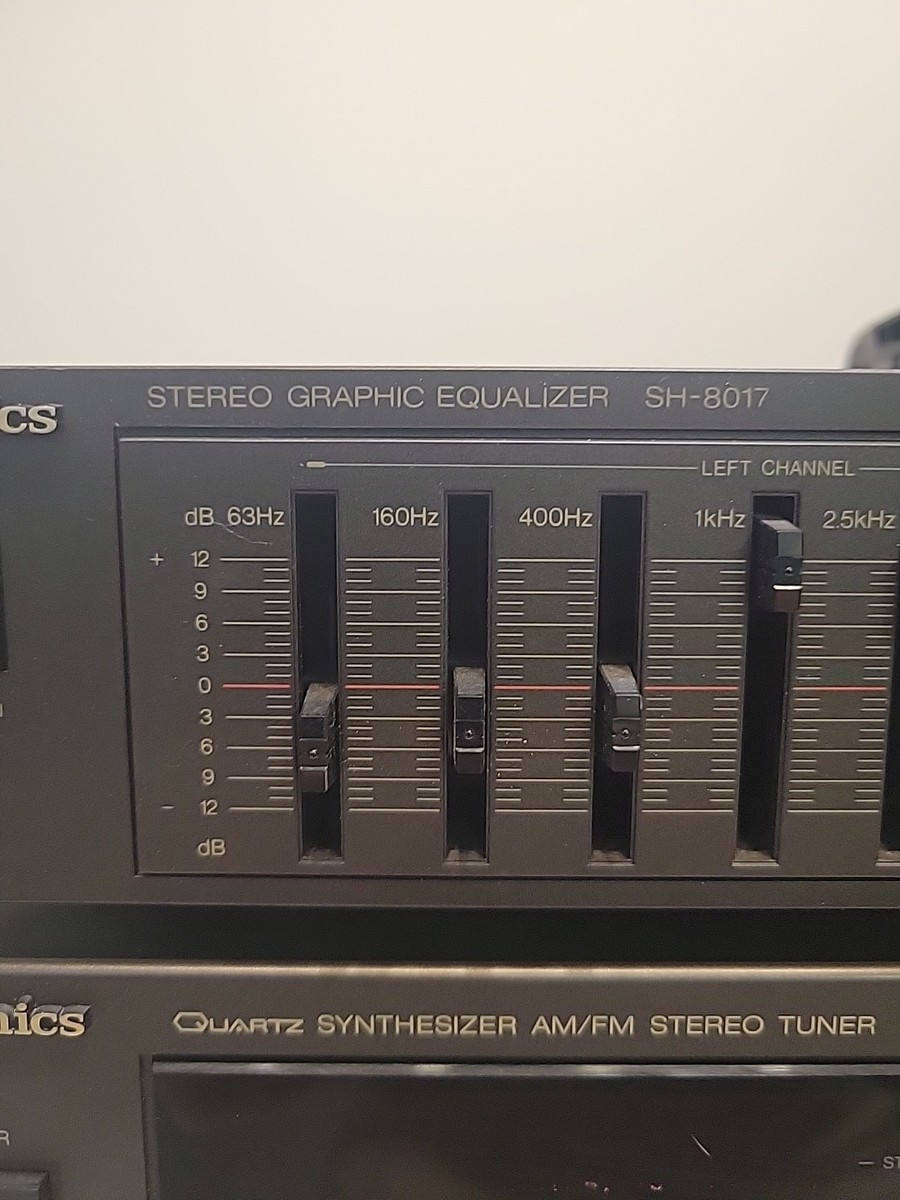 Technics Stereo SH-8017 ST-K50 SU-G91 SL-PD845 With Remote. (Read