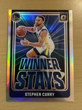 2024-25 Panini Donruss Optic - Winner Stays Stephen Curry #3 Holo Prizm