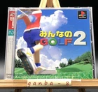 Minna no Golf 2 (Sony PlayStation 1 PS1,1998) from japan