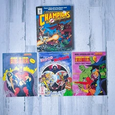 Champions: The Super Role-Playing Game, No. 400 + Enemies 1 And 2 + Dr. Mcquark