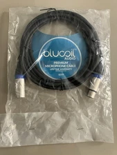 Blucoil Audio Premium XLR  Microphone Cable 10ft guarenteed for life.New