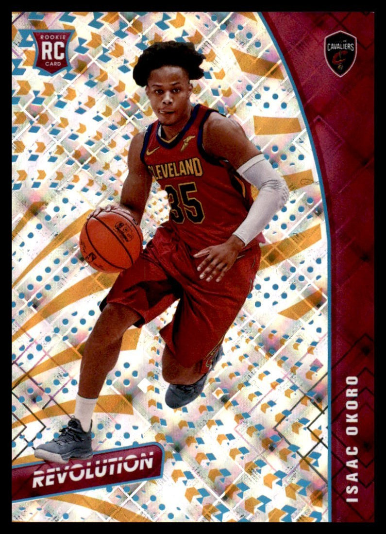 2020-21 Panini Revolution Cosmic Isaac Okoro #142 (RC) /100