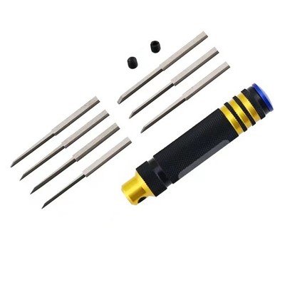 Prime Model Scriber With Blade Resin Carved RC Hobby Cutting Tool For Gundam