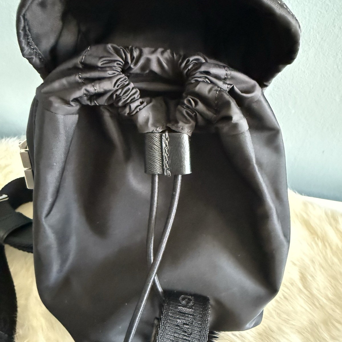Givenchy Men's Mini 4G Light Noir Mini Black Backpack with Dust