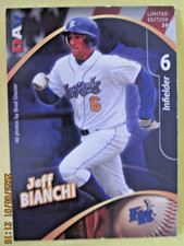JEFF BIANCHI/DAV 2009 LIMITED EDITION#20/MINOR LEAGUE/WILMINGTON BLUE ROCKS/
