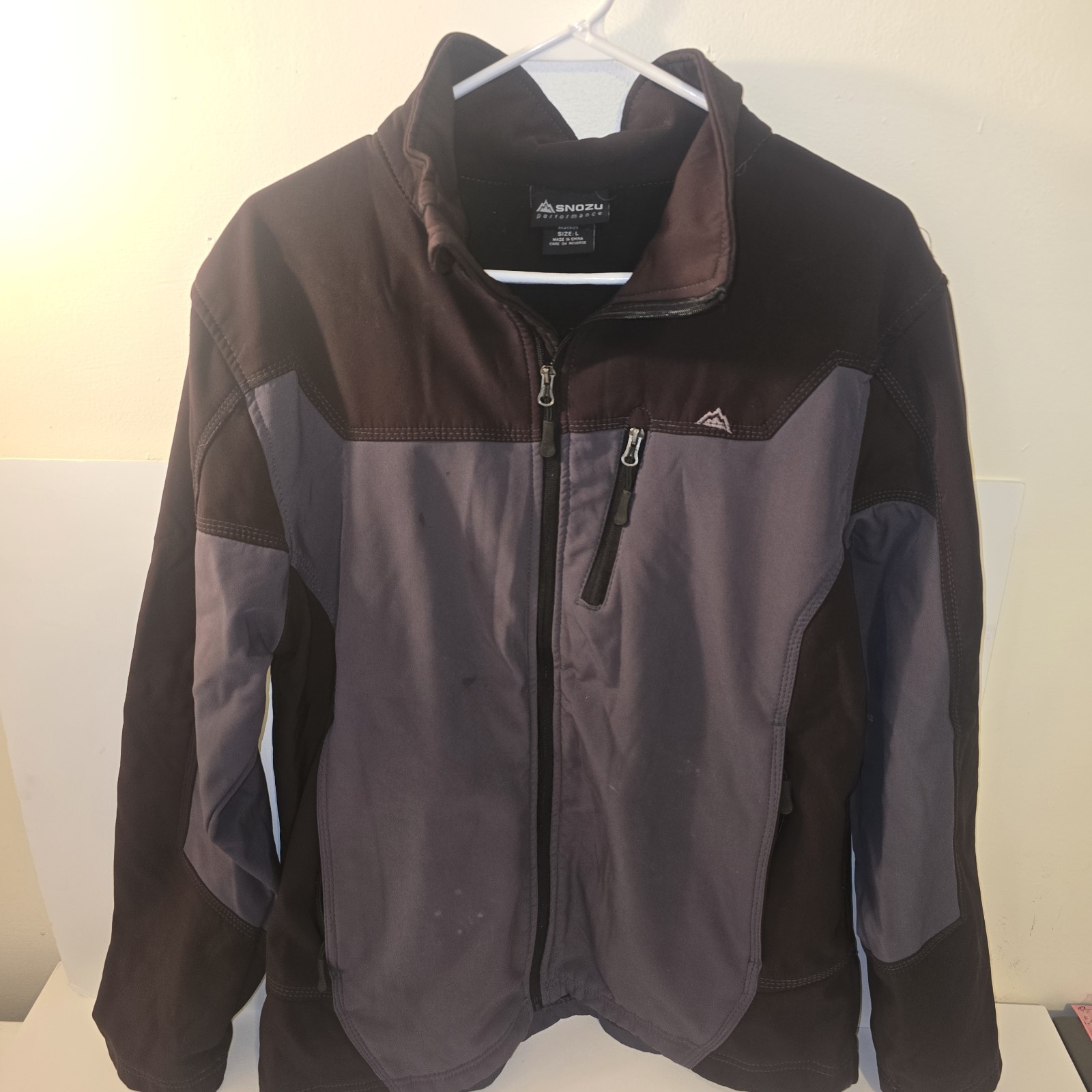 Snozu Performance Softshell Full-Zip Jacket Size … - image 1