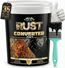 2 In 1 Rust Converter Metal Primer 35 Oz Black Rust Reformer Paint 2 In 1 Rust Converter Metal Primer 35 Oz Black Rust Reformer Paint