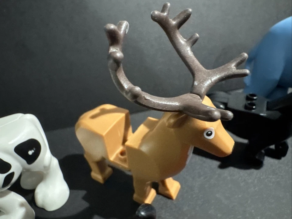 Lego Minifigures.  Large Animals. Deer, Elephant, Puma, Dog, Cow.  Lot Of 5 - Image 4 of 4