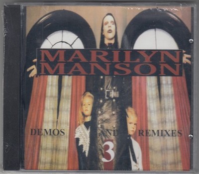 Marilyn Manson U.K. CD ''Demos & Remixes 3'' Near Mint