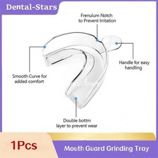 1Pc Dental Moldable Mouth Guard Grinding Thermoforming Mold Teeth Whitening Tray