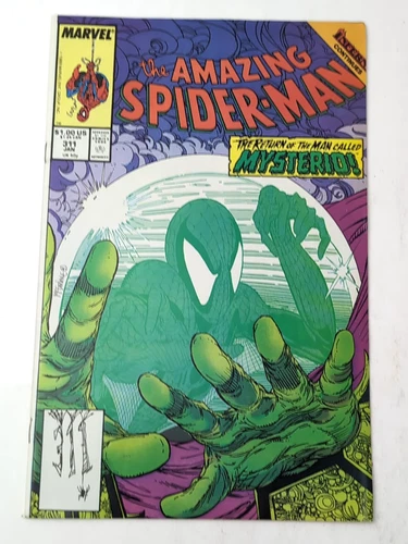 AMAZING SPIDER-MAN #311- 1988 Marvel McFarlane - 1st App Peanuts Mulroney- VF+