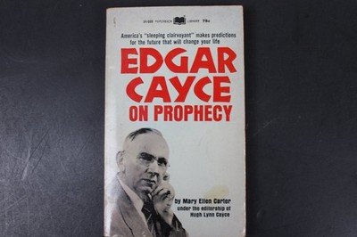 Edgar Cayce On Prophecy Mary Ellen Carter 1969 Paperback Library Edition PB