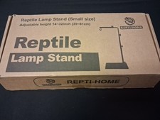 Reptile Lamp Stand Adjustable Height Heat Lamp Holder for Terrariums Tanks