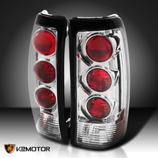 Clear Fits 1999-2003 Chevy Silverado Gmc Sierra 1500 2500 3500 Tail Lights Lamps Clear Fits 1999-2003 Chevy Silverado Gmc Sierra 1500 2500 3500 Tail Lights Lamps