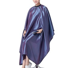 Hair Cutting Cape with Sleeves, WaterResistant Salon Barber Cape Gown for Adu...