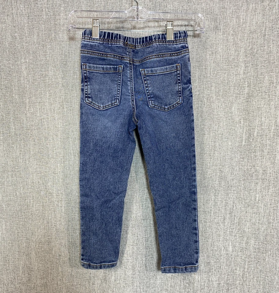Pacote de jeans Okie Dokie Boys 5T (2 pares) ajuste clássico jeans usado - Imagem 2 de 4