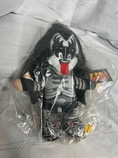 Muñeca de peluche Kiss Gene Simmons 2015 Toy Factory de 15 pulgadas nueva con etiquetas originales