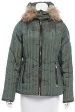 $250 Michael Michael Kors Green Fur-Accented ...
