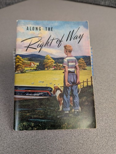 Vintage Norfolk & Western Railway "Along the Right of Way" Booklet - N&W