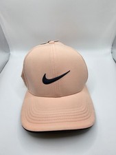 Nike Hat Men L/XL Golf Aerobill Classic99 Performance Fitted Hat Light Peach