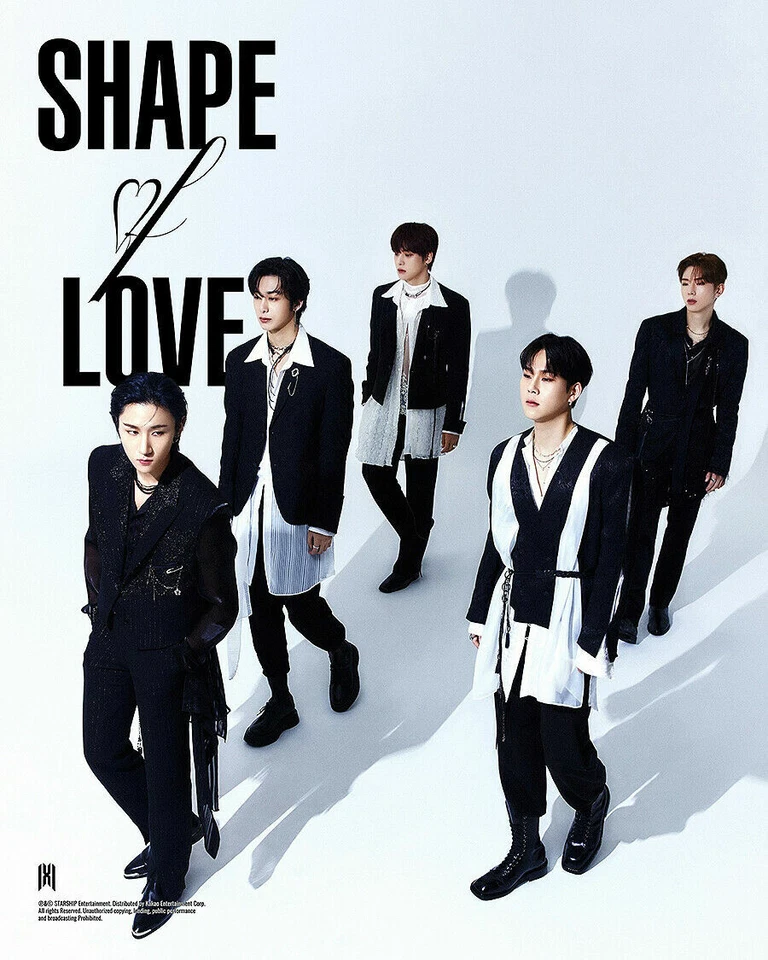 MONSTA X SHAPE OF LOVE 11º Mini Álbum JEWEL Ver MINHYUK VER CD+Libro+Tarjeta+Póster Foto 4 de 4