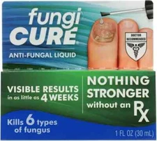 Fungicure Anti Fungal Liquid Medicated Treatment Maximum Strength 1oz Pack of 2