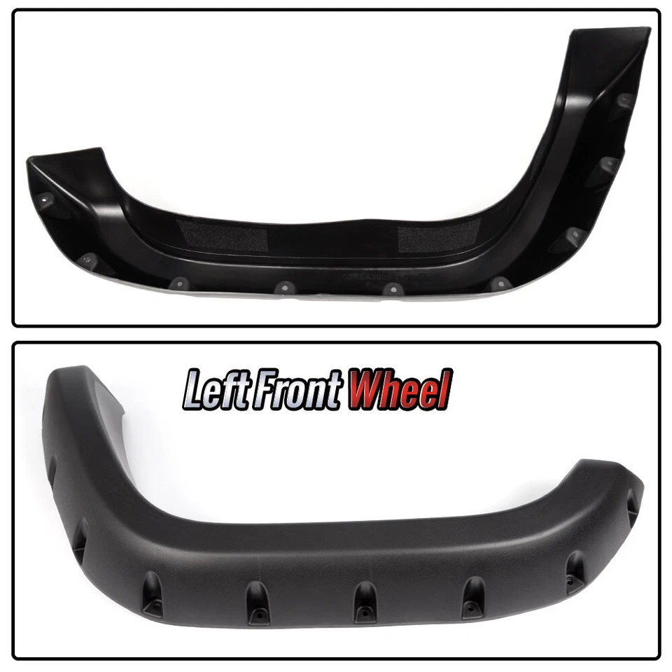 6PCS Fit For 84-01 Jeep Cherokee Xj 4-door Pocket Rivet Wheel Fender Flares Foto 4 de 4