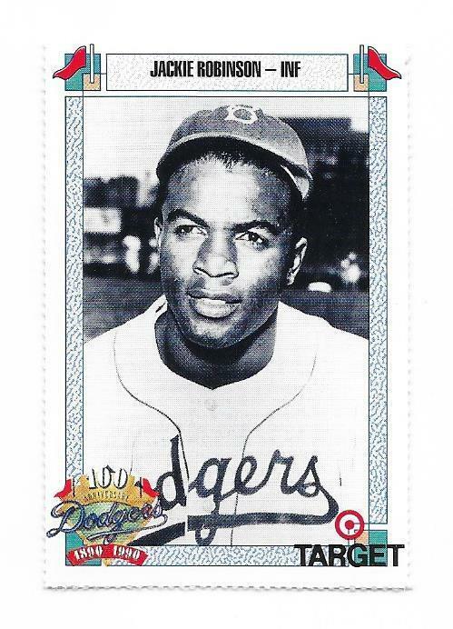 JACKIE ROBINSON 1990 DODGERS TARGET # 676 BROOKLYN DODGERS **FREE