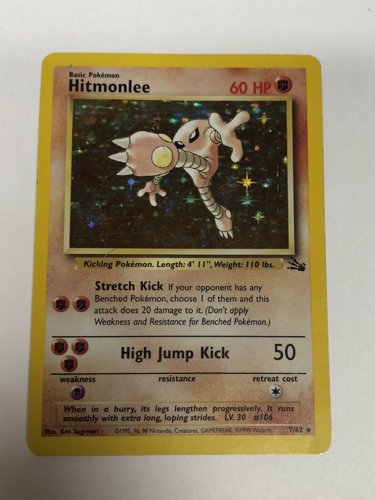 Hitmonlee - Darkness and to Light #75 Pokemon Card