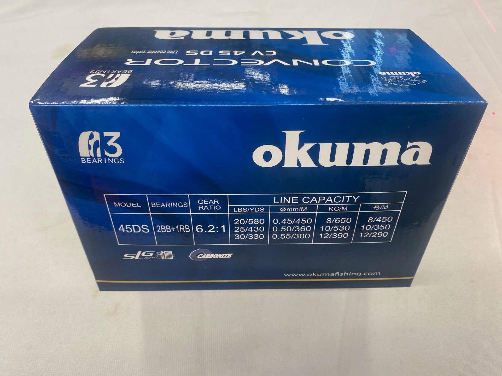 Okuma Convector CV-45DS Line Counter Trolling Reel