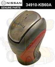 Nissan  Genuine SKYLINE GT-R GTR Shift Knob Red Black Leather 34910-KB60A