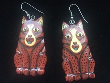 1980 s Style Pop Art Whimisical Hand Painted ...