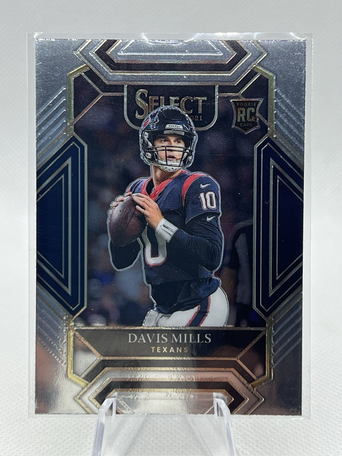 2021 Panini Select - Club Level #265 Davis Mills (RC)