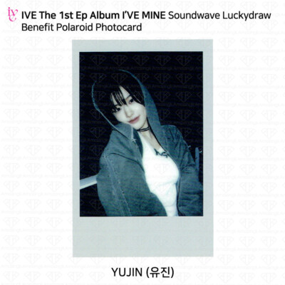 IVE I'VE MINE Soundwave Lucky Draw 1st 2nd Photocard Benefit