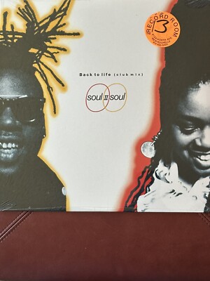 SOUL II SOUL - BACK TO LIFE (CLUB MIX) 1989 USA SEALED 12” SRC