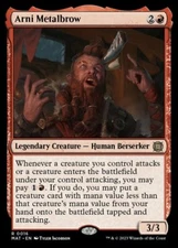 MTG-1x-Near Mint, English-Arni Metalbrow - Foil-March of the Machine: The Afterm