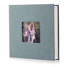 Self Adhesive Magnetic Photo Album, Self-Stick DIY Scrapbook for 4 6 Pictures