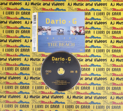 CD singolo DARIO G Voices 2000 Germany WARNER WEA256CD1-8573 81938 2 WE739 (S4)