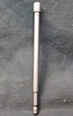 Uxcell Quick-Change Nut Driver Bit 1/4'' Hex Shank 1/4'' Magnetic Nut Setter Bit
